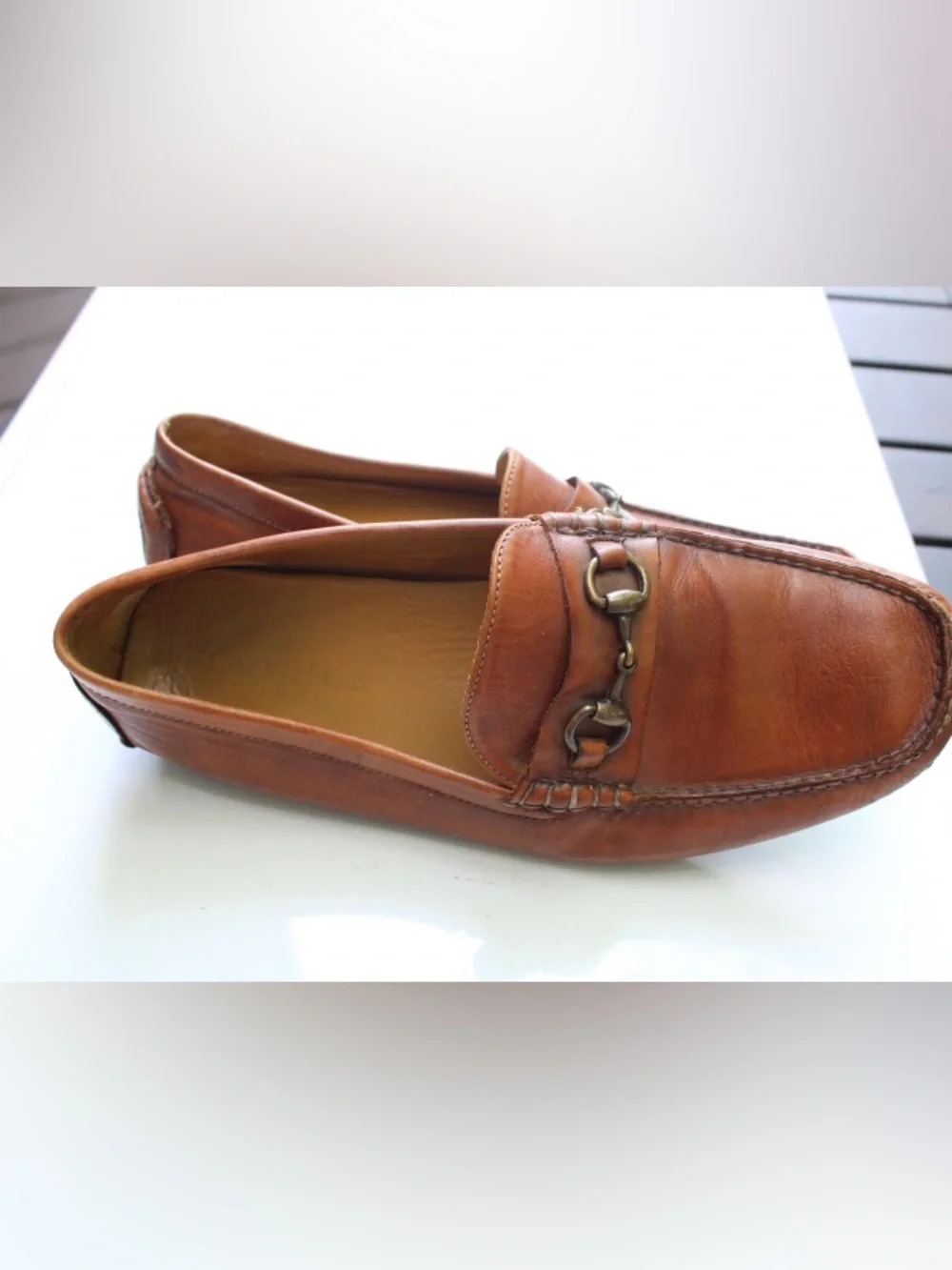 Cole Haan men’s horse bit loafers